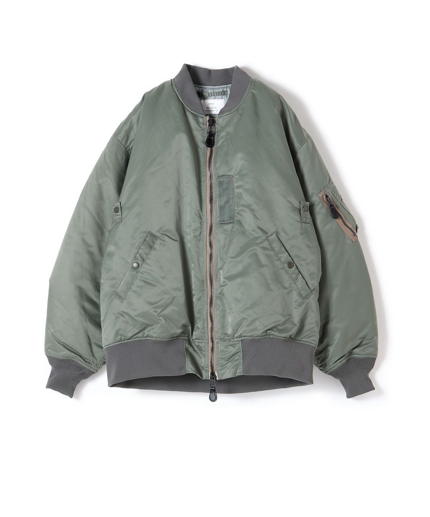 HYKE(ハイク)】≪Genderless≫TYPE MA-1 JACKET｜PARIGOT ONLINE  