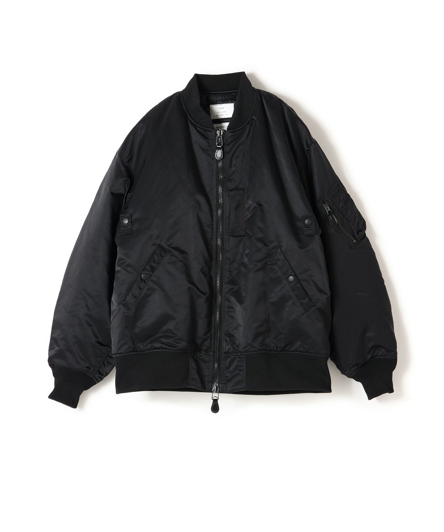HYKE(ハイク)】≪Genderless≫TYPE MA-1 JACKET｜PARIGOT ONLINE  