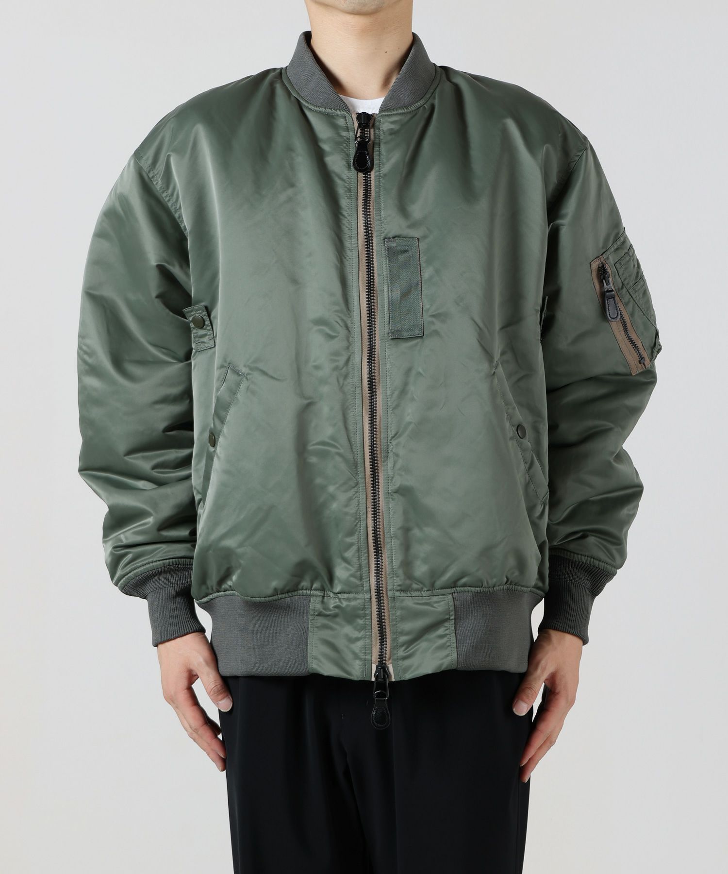 HYKE(ハイク)】≪Genderless≫TYPE MA-1 JACKET｜PARIGOT ONLINE 