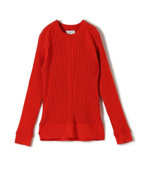 HYKE(ハイク)】 WIDE RIBBED SWEATER｜PARIGOT ONLINE（パリゴオンライン）