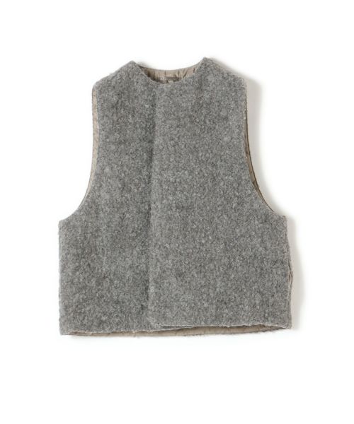 おトク情報がいっぱい！ HYKE 新品 23AW ASTRAKHAN ベスト VEST ハイク ...