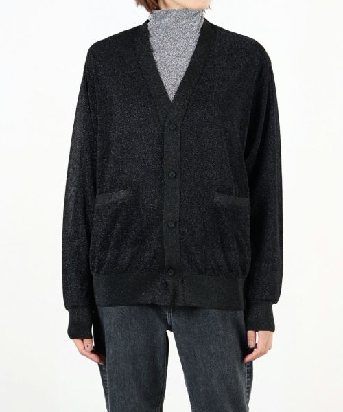 TOGA PULLA(トーガプルラ)】 SPARKLE JERSEY CARDIGAN｜PARIGOT ONLINE