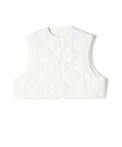 HYKE(ハイク)】QUILTED CROPPED VEST｜PARIGOT ONLINE（パリゴオンライン）