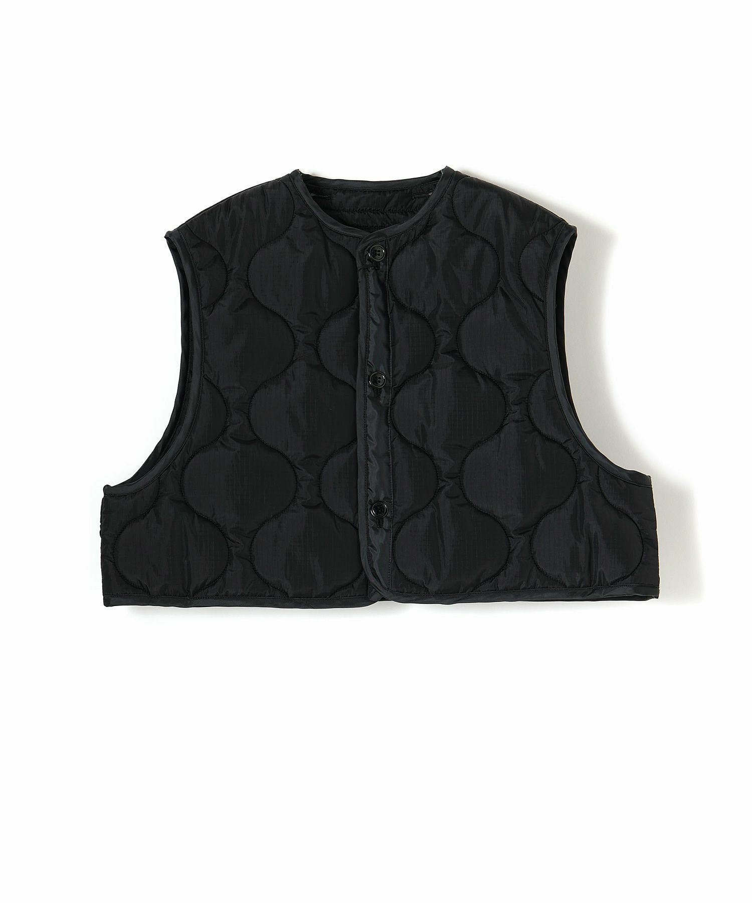 HYKE(ハイク)】QUILTED CROPPED VEST｜PARIGOT ONLINE（パリゴオンライン）