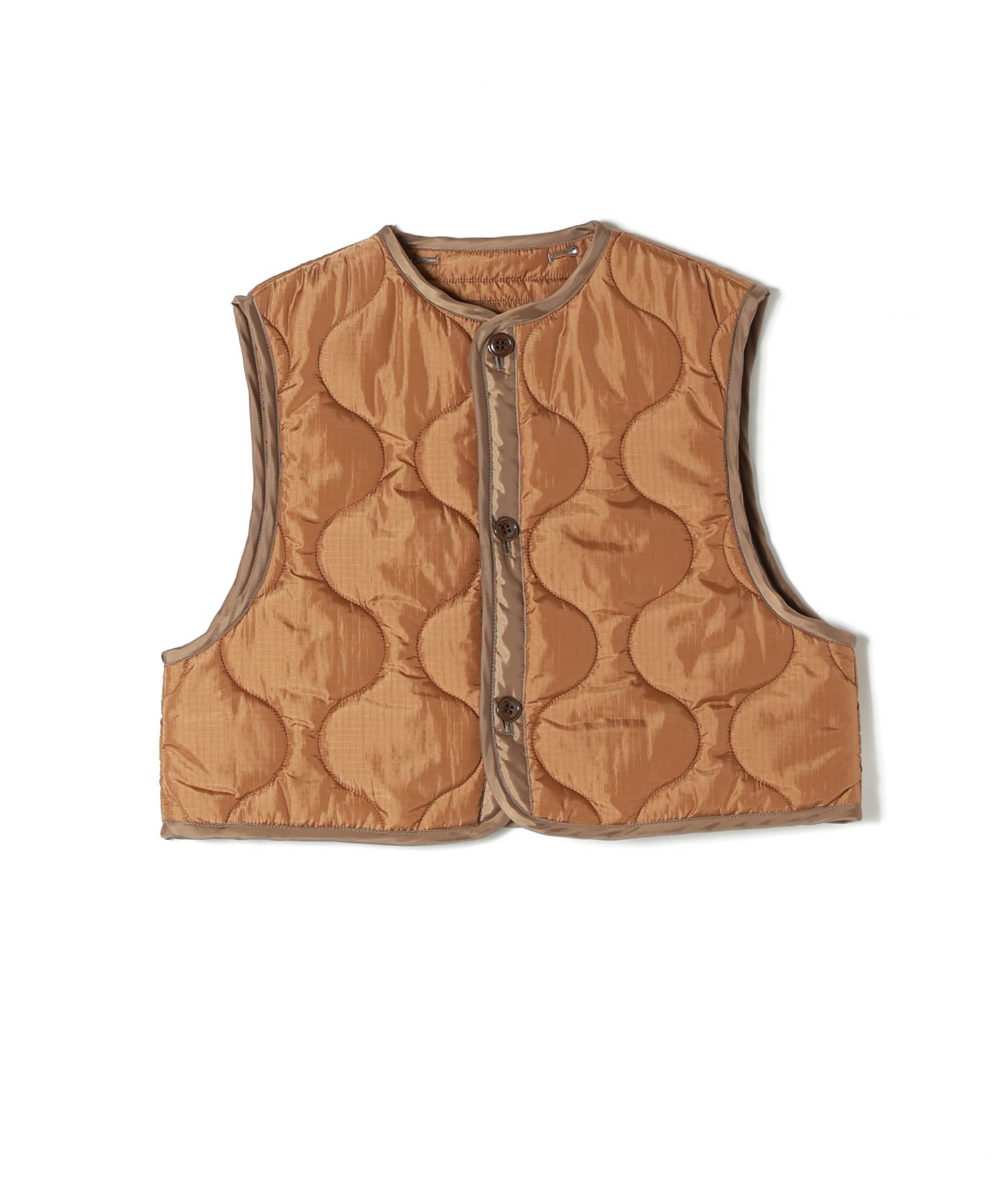 HYKE(ハイク)】QUILTED CROPPED VEST｜PARIGOT ONLINE（パリゴオンライン）