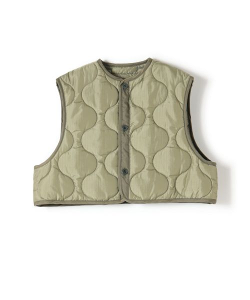 HYKE(ハイク)】 《24AW予約》QUILTED CROPPED VEST｜PARIGOT ONLINE 