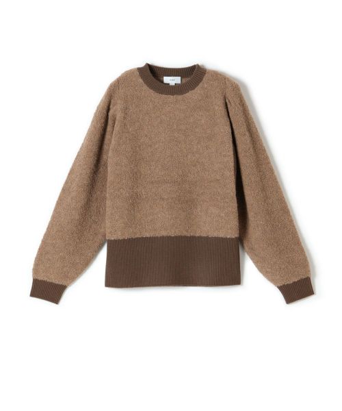 HYKE(ハイク)】 ALPACA SWEATER POWER SHOULDER｜PARIGOT ONLINE