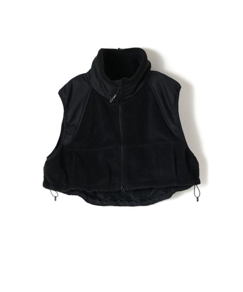 HYKE(ハイク)】 FLEECE CROPPED VEST｜PARIGOT ONLINE（パリゴオンライン）