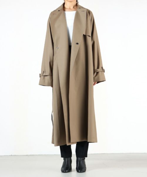 HYKE(ハイク)】 WOOL TRENCH COAT｜PARIGOT ONLINE（パリゴオンライン）