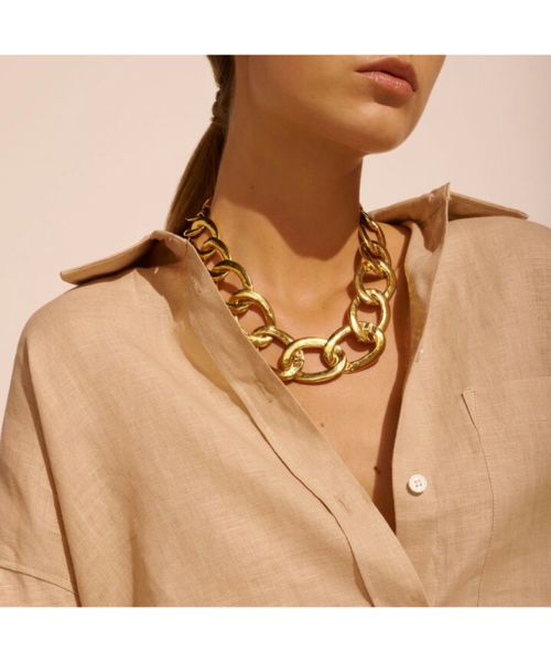 GOOSSENS Paris(グーセンスパリ)】 Lhassa Necklace Big Links｜PARIGOT ONLINE（パリゴオンライン）