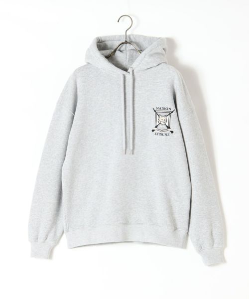 MAISON KITSUNE(メゾンキツネ)】 COLLEGE FOX EMBROIDERED COMFORT