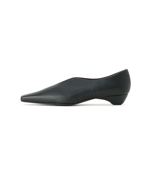 Mame Kurogouchi(マメ クロゴウチ)】 Curved Line Sling Pumps 