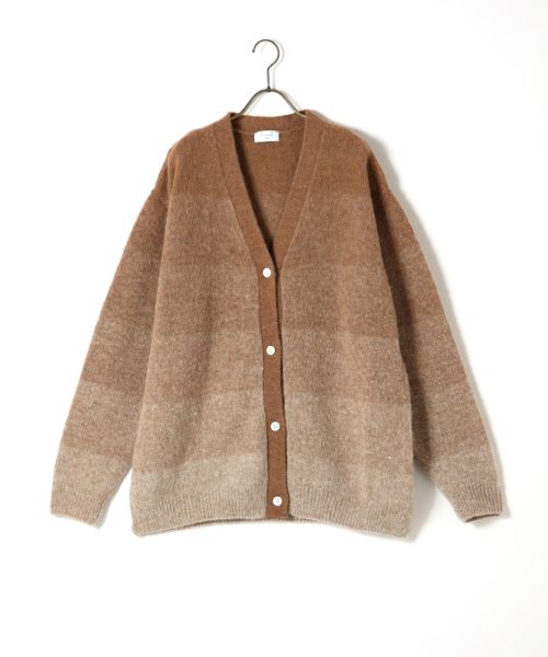 UNDECORATED(アンデコレイテッド)】 Baby Alpaca Gradation Knit