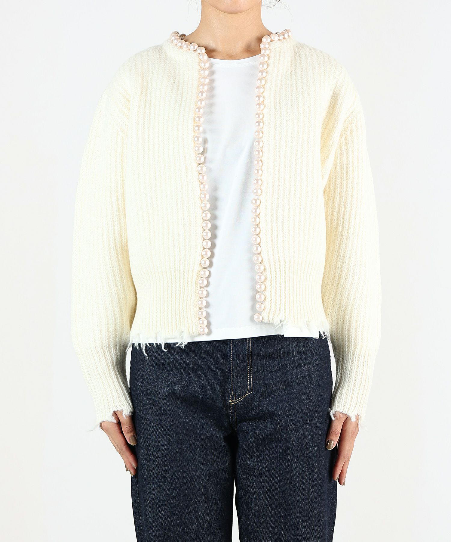 MADISONBLUE(マディソンブルー)】 PEARL DAMAGE CD BRITISH WOOL 
