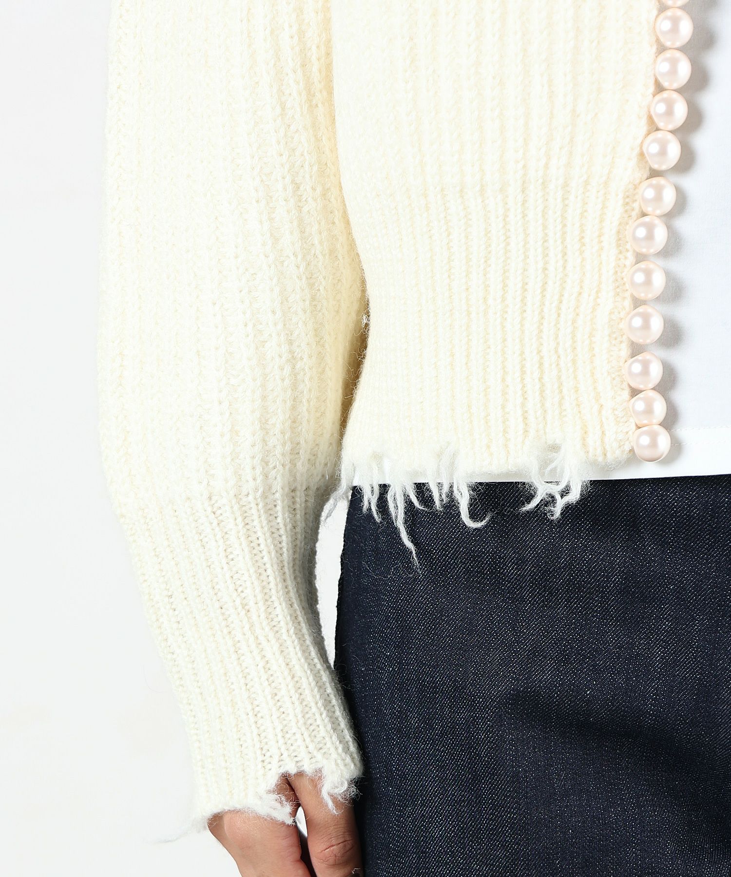 MADISONBLUE(マディソンブルー)】 PEARL DAMAGE CD BRITISH WOOL 
