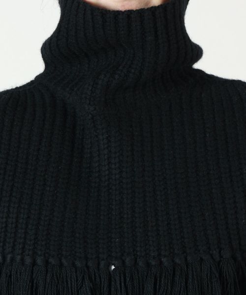 HYKE(ハイク)】 RIBBED SWEATER NECK WARMER｜PARIGOT ONLINE（パリゴ