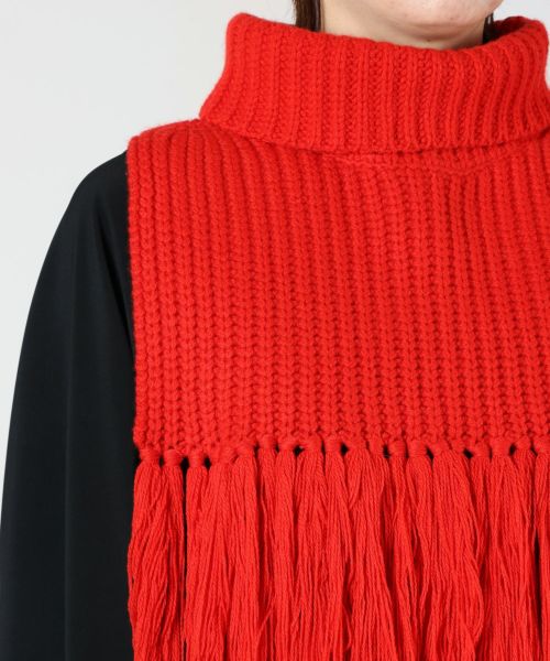 HYKE(ハイク)】 RIBBED SWEATER NECK WARMER｜PARIGOT ONLINE（パリゴ