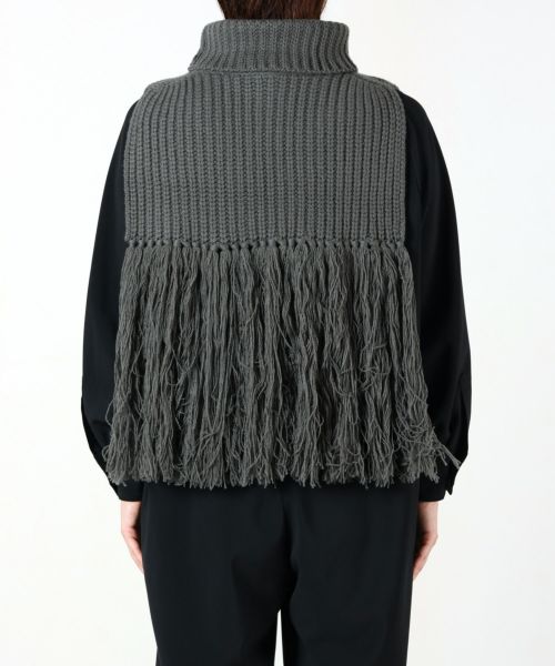 HYKE(ハイク)】 RIBBED SWEATER NECK WARMER｜PARIGOT ONLINE（パリゴ