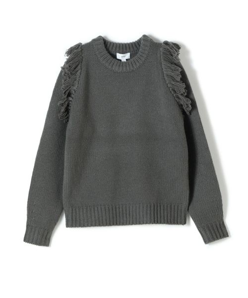 HYKE(ハイク)】 FRINGE SWEATER｜PARIGOT ONLINE（パリゴオンライン）