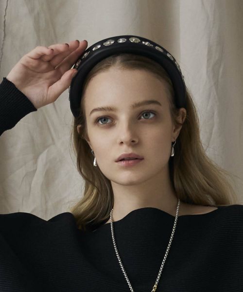 TOGA TOO(トーガトゥ)】 LEATHER HEADBAND 1｜PARIGOT ONLINE