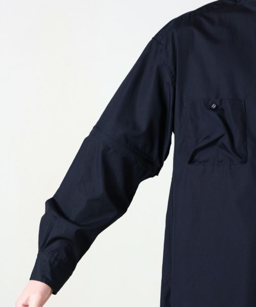 【White Mountaineering(ホワイトマウンテニアリング)】 ZIP OFF SHIRT