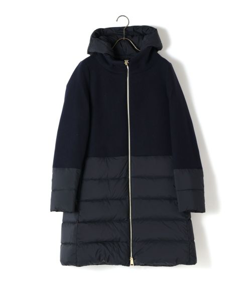 HERNO(ヘルノ)】 DIAGONAL WOOL AND NUAGE PARKA｜PARIGOT