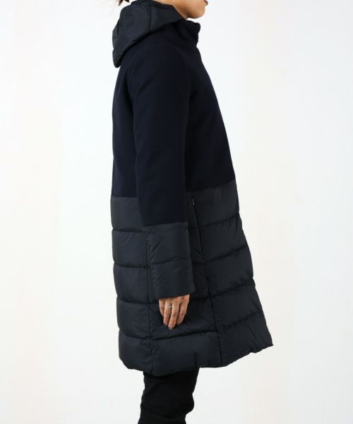 HERNO(ヘルノ)】 DIAGONAL WOOL AND NUAGE PARKA｜PARIGOT ONLINE ...