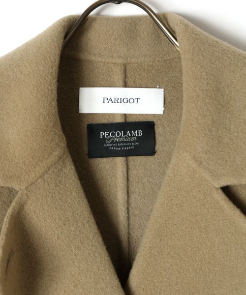 PARIGOT(パリゴ)】 PECOLAMBビーバー ダブルコート｜PARIGOT ONLINE