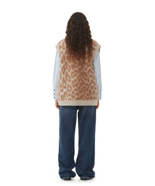 【関税込み】GANNI ブラック パデッド ベスト Black Velvet Top | GANNI BE