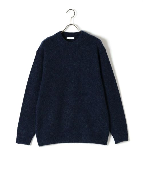 ATON(エイトン)】 WOOL MOHAIR | CREWNECK SWEATER｜PARIGOT ONLINE