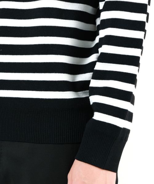 A.P.C. GOLF(アーペーセーゴルフ)】 Silvainボーダーセーター｜PARIGOT