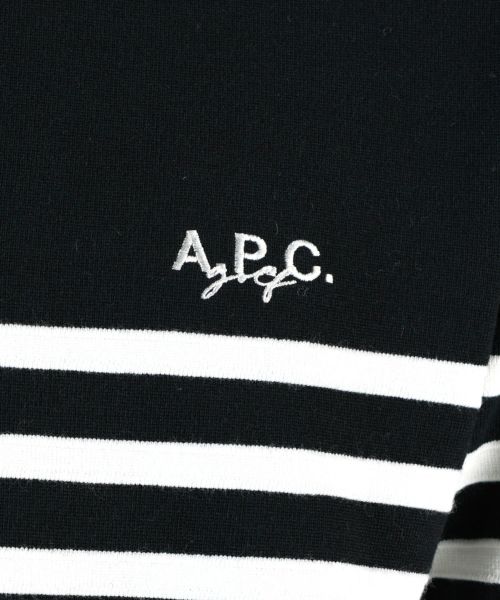 A.P.C. GOLF(アーペーセーゴルフ)】 Silvainボーダーセーター｜PARIGOT