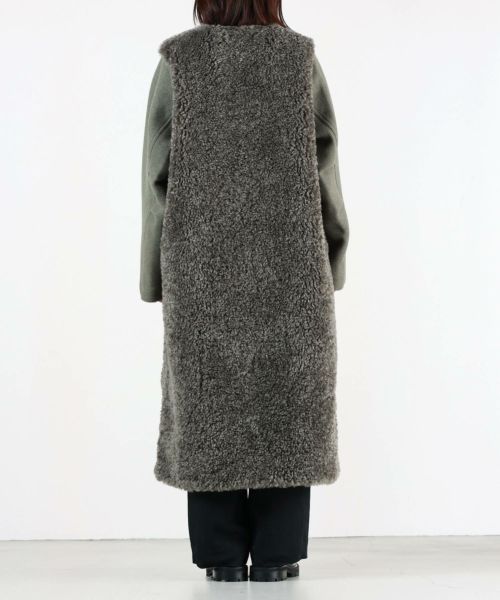 HYKE(ハイク)】 FAUX SHEARLING COAT｜PARIGOT ONLINE（パリゴオンライン）