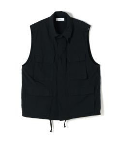 marka(マーカ)】 B.D.U VEST -TUMBLED ORGANIC COTTON POPLIN