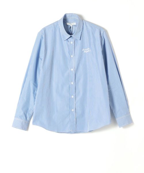 MAISON KITSUNE(メゾンキツネ)】 《24SS予約》CASUAL STRIPE SHIRT