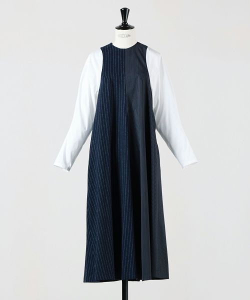 【ENFOLD(エンフォルド)】 TANK-TOP LAYERED DRESS｜PARIGOT ONLINE（パリゴオンライン）