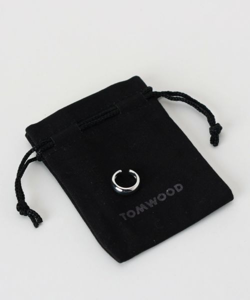 TOM WOOD(トムウッド)】 Oyster Hoops Small ピアス｜PARIGOT