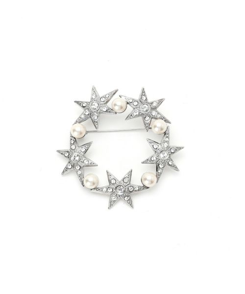 ADER.bijoux(アデル ビジュー)】 PARIGOT別注 STAR pearl brooch