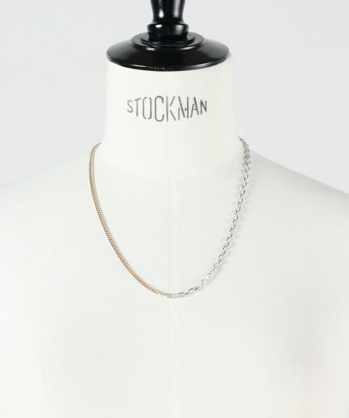 TOM WOOD(トムウッド)】 Rue Chain Duo ネックレス(20.5 TOM WOOD(トムウッド)】 Rue Chain Duo ネックレス(20.5