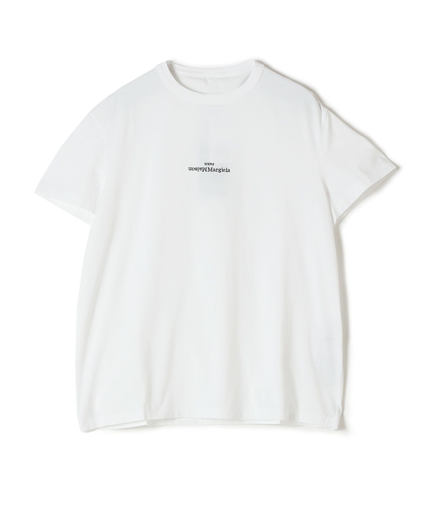 Maison Margiela(メゾンマルジェラ)】 ディストーテッド ロゴ Tシャツ  