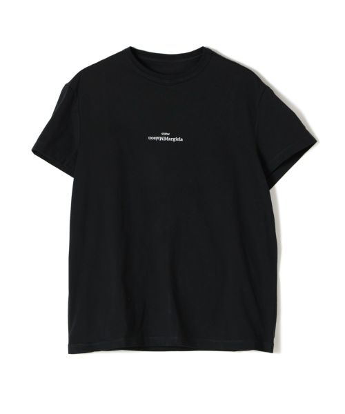 Maison Margiela(メゾンマルジェラ)】 ディストーテッド ロゴ Tシャツ｜PARIGOT ONLINE（パリゴオンライン）