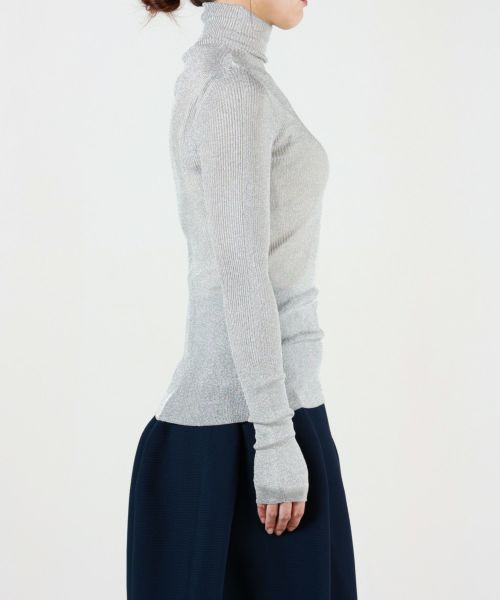 CFCL(シーエフシーエル)】 RIB METAL HIGHNECK TOP|PARIGOT CFCL(シーエフシーエル)】 RIB METAL HIGHNECK TOP|PARIGOT