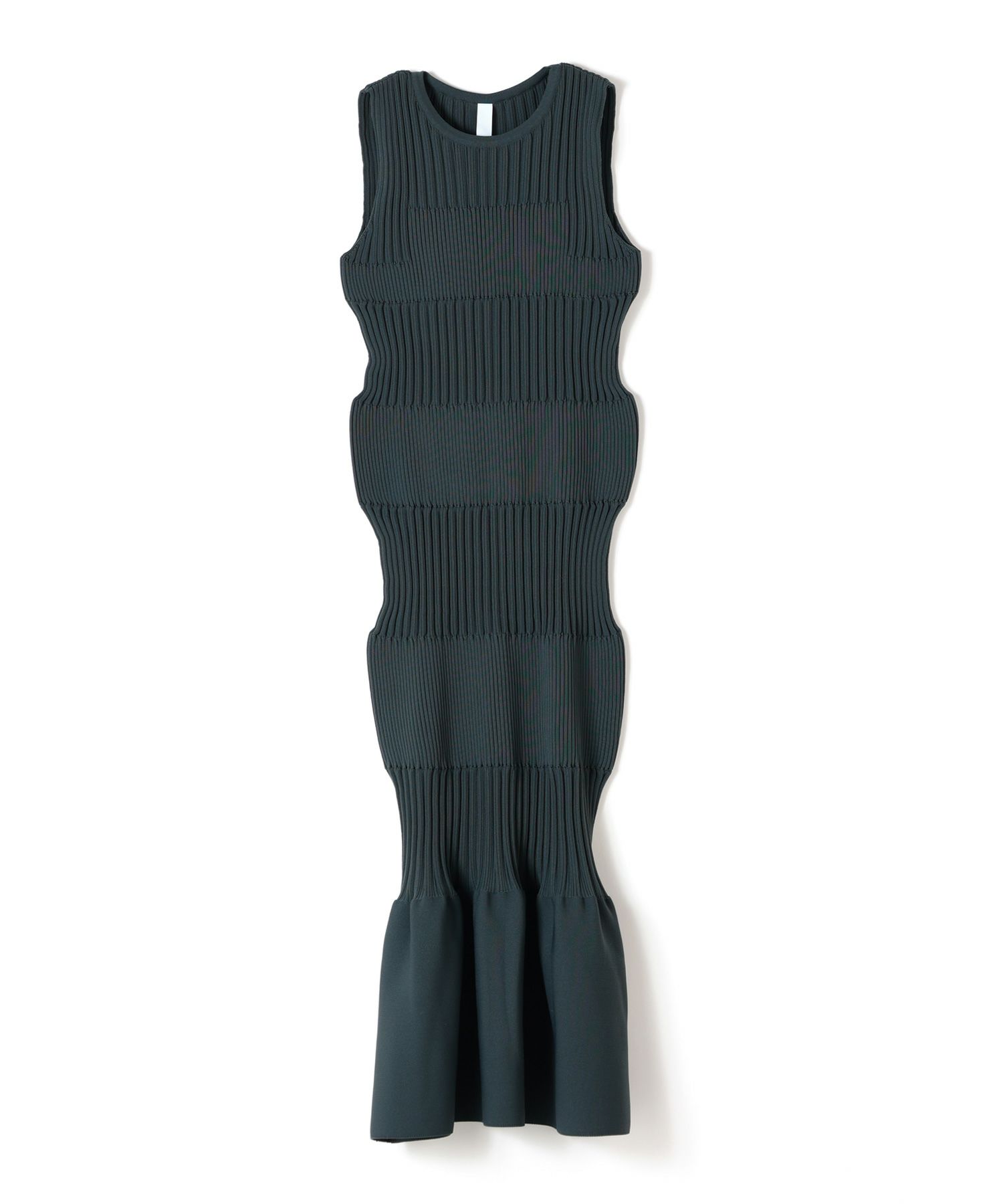 CFCL(シーエフシーエル)】 FLUTED SLEEVELESS MERMAID DRESS｜PARIGOT 