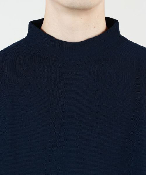 CFCL(シーエフシーエル)】 GARTER MOCKNECK LONG SLEEVE TEE SHIRT