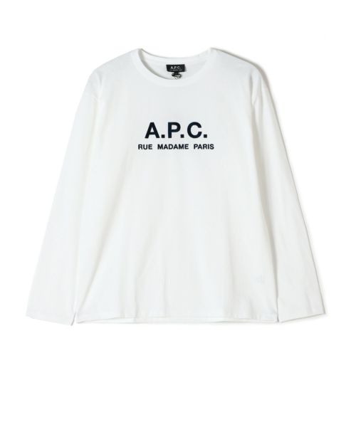 A.P.C.(アーペーセー)】 T-SHIRT RUE MADAME H MANCHES LONGUES