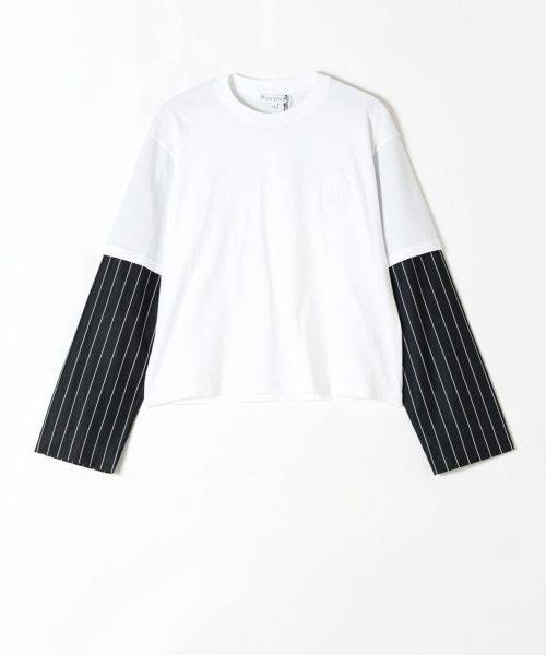 JW Anderson(ジェイダブリューアンダーソン)】 ANCHOR LAYERED SLEEVE 