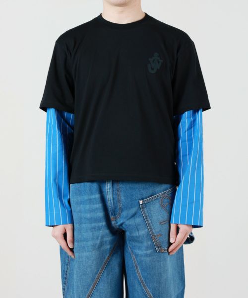 JW Anderson(ジェイダブリューアンダーソン)】 ANCHOR LAYERED SLEEVE