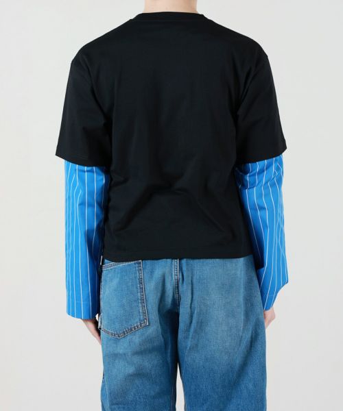 JW Anderson(ジェイダブリューアンダーソン)】 ANCHOR LAYERED SLEEVE