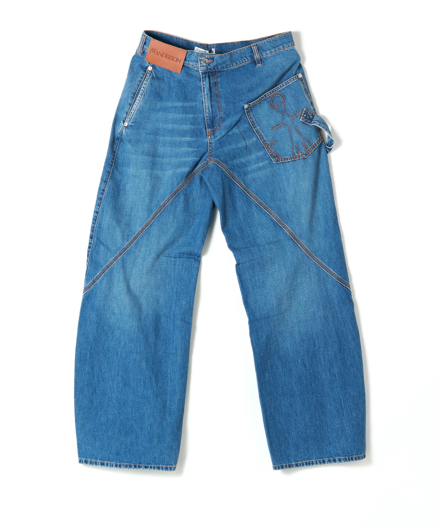JW Anderson(ジェイダブリューアンダーソン)】 TWISTED WORKWEAR JEANS  
