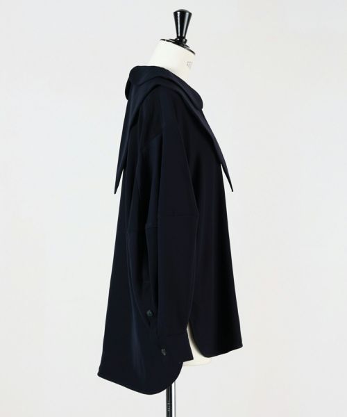 ENFOLD(エンフォルド)】 ASYMMETRY-COLLAR BLOUSE｜PARIGOT ONLINE